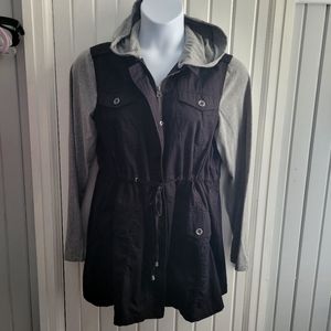 Torrid Hooded Jacket Black